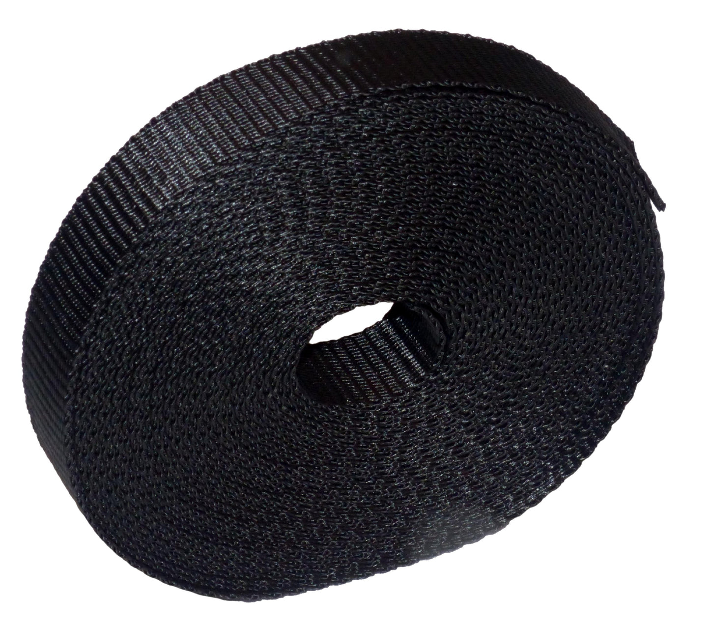 Benristraps 25mm Polypropylene Webbing, 10 metres (32') in black