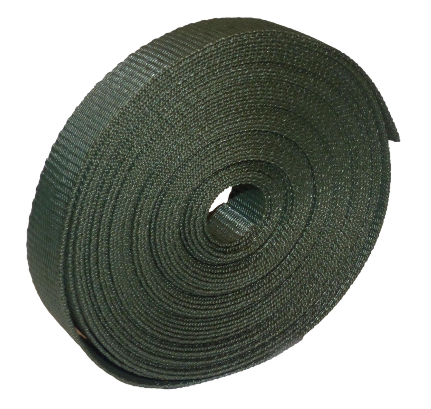 Benristraps 25mm Polypropylene Webbing, 10 metres (32') in olive green