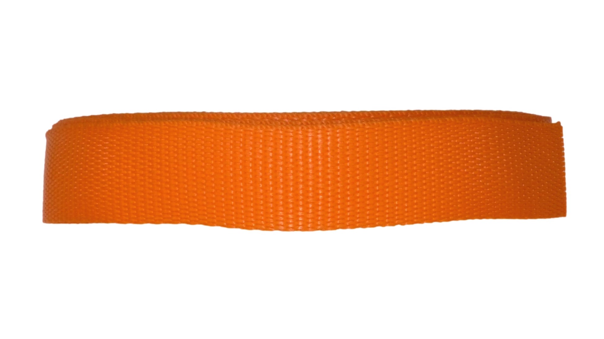 Benristraps 25mm Polypropylene Webbing, 10 metres (32') in orange