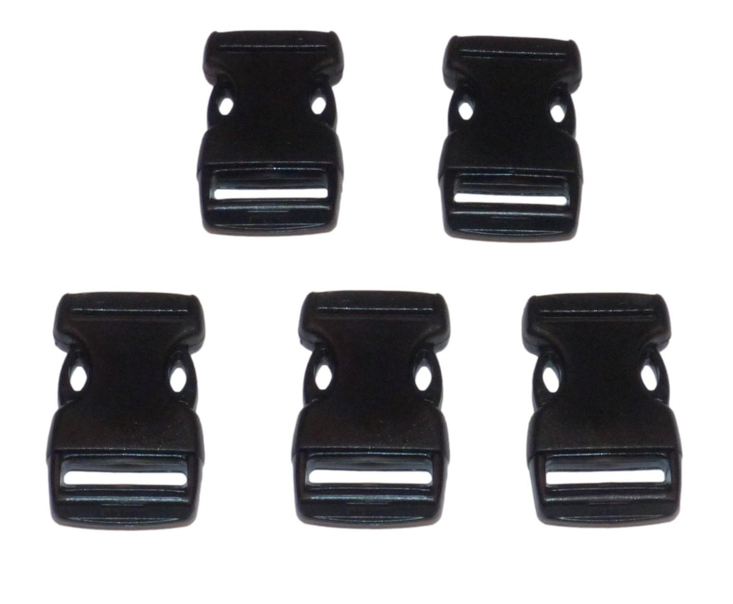 Benristraps 25mm plastic quick release buckle (pack of 5)