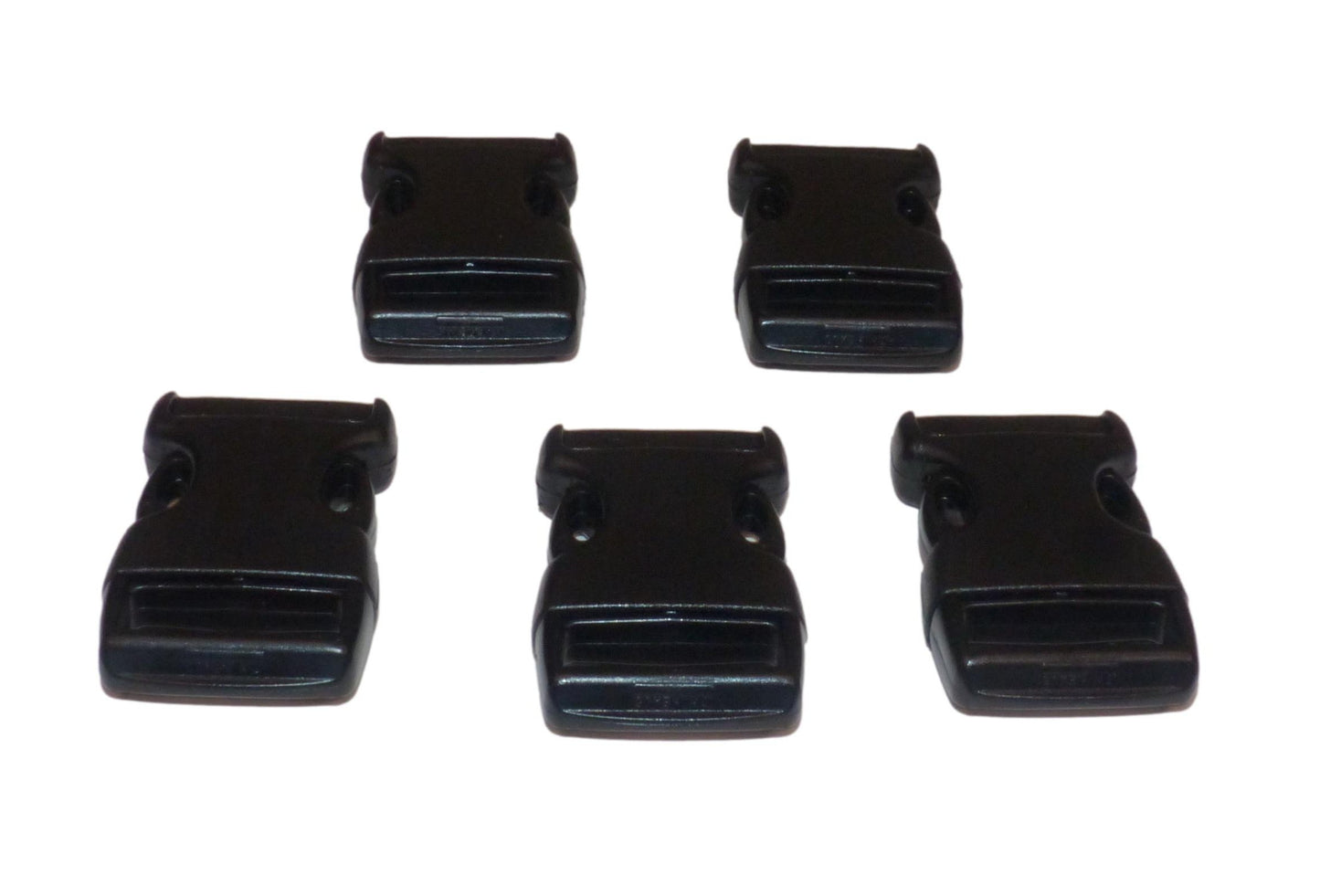 Benristraps 25mm plastic quick release buckle (pack of 5)