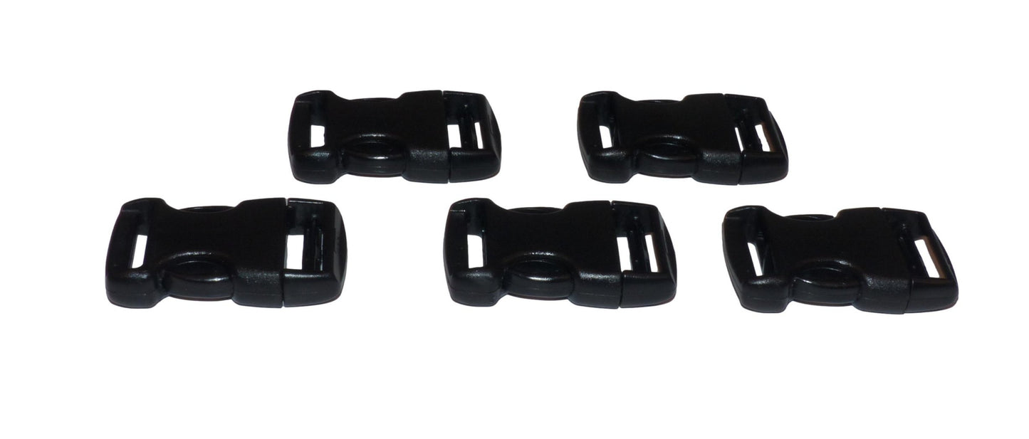 Benristraps 25mm plastic quick release buckle (pack of 5)