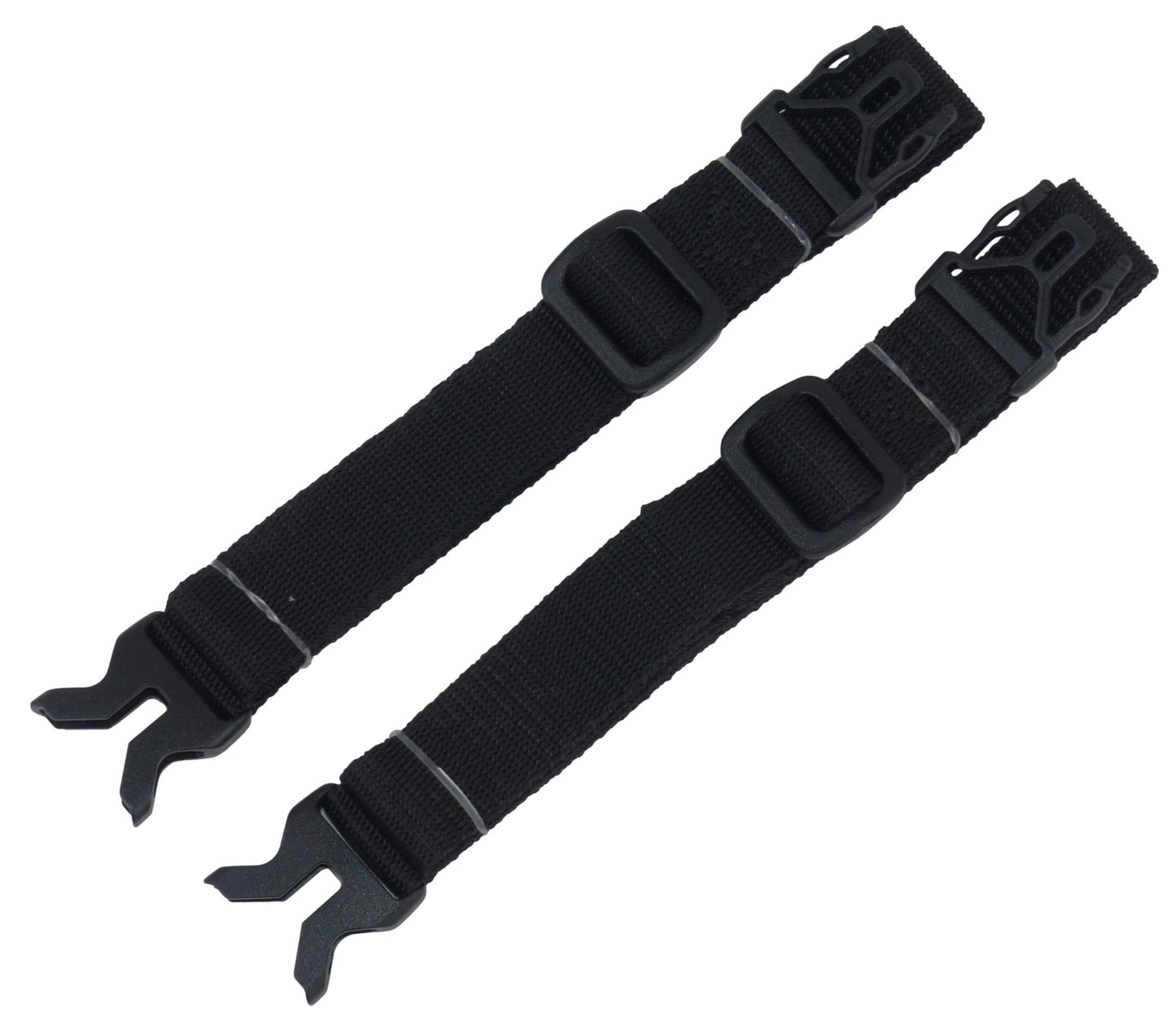 Benristraps 25mm Webbing Strap with Buckles for Luggage, Suitcases, Boxes (Pair)