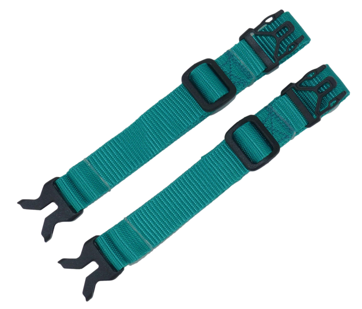 Benristraps 25mm Webbing Strap with Buckles for Luggage, Suitcases, Boxes (Pair)