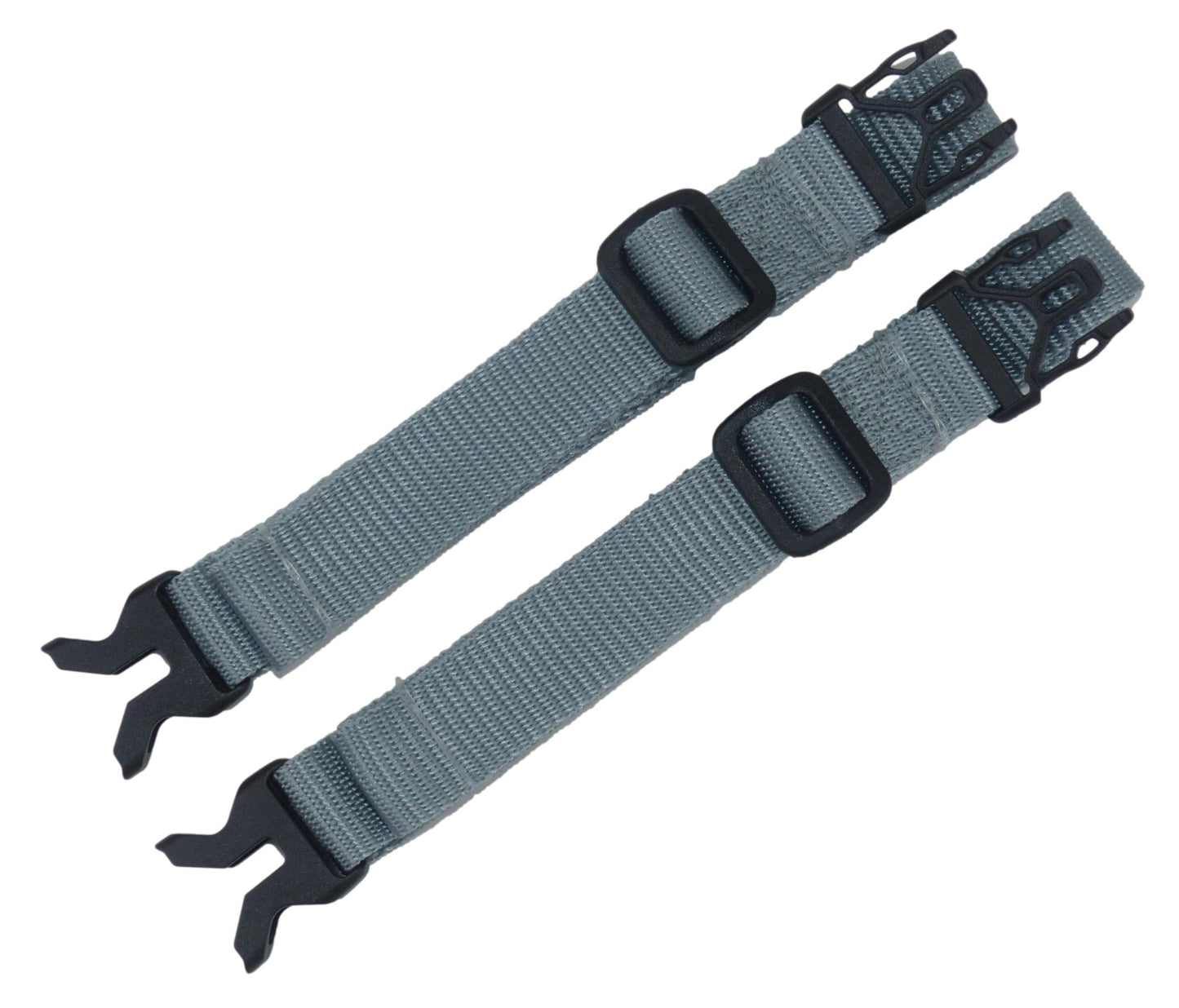Benristraps 25mm Webbing Strap with Buckles for Luggage, Suitcases, Boxes (Pair)