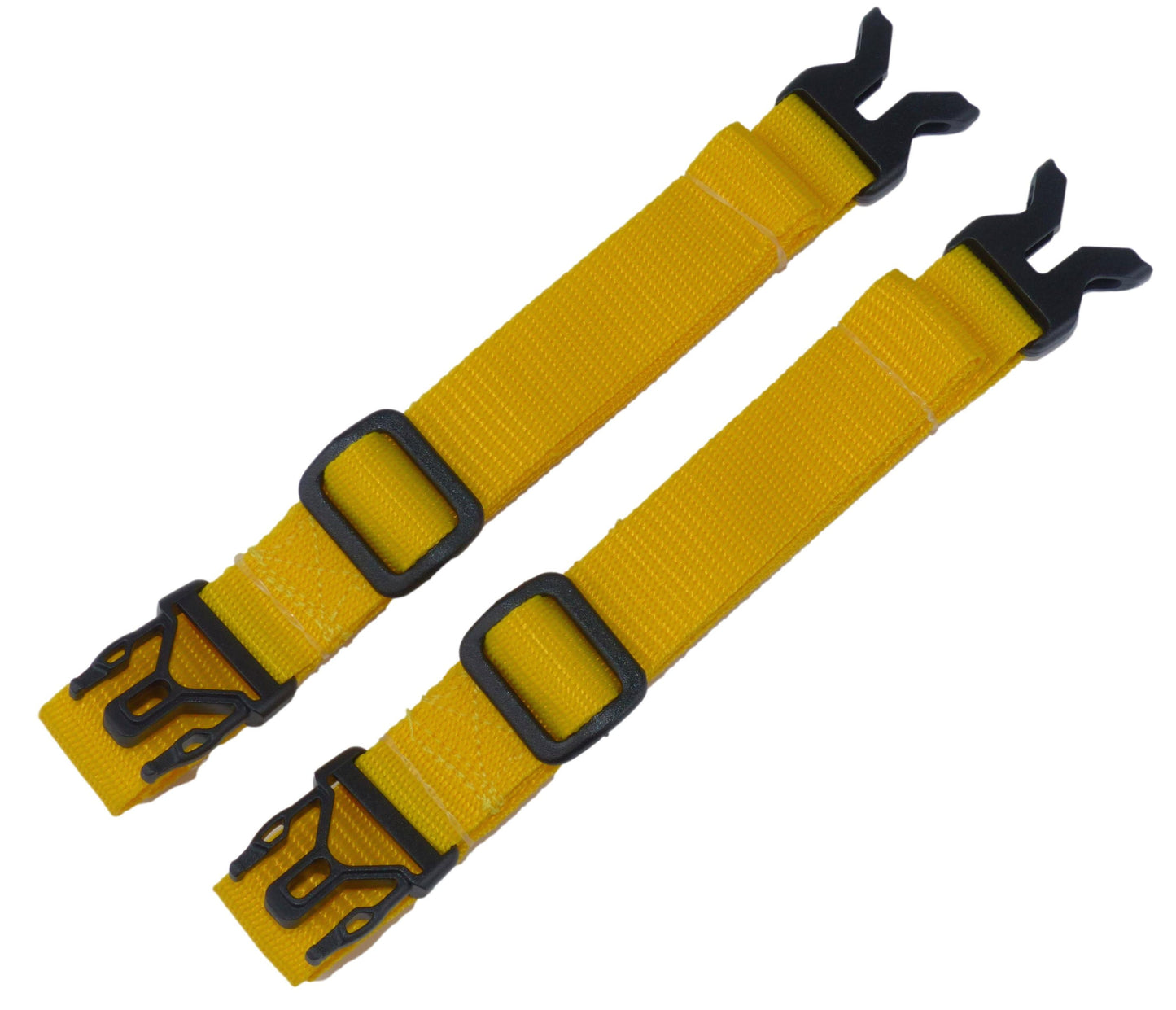 Benristraps 25mm Webbing Strap with Buckles for Luggage, Suitcases, Boxes (Pair)