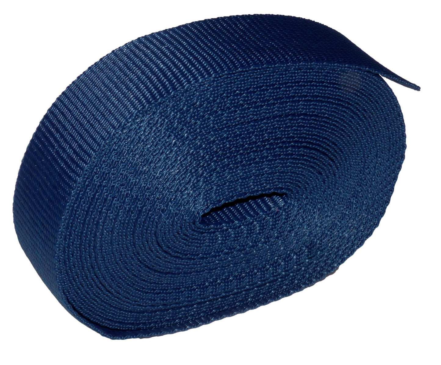 Benristraps 38mm (1  1/2") Polypropylene Webbing, 10 Metres (32') Roll in navy blue