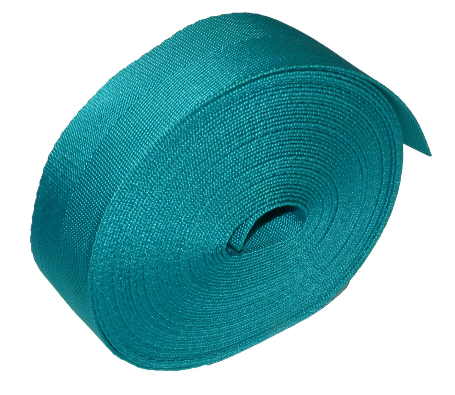 Benristraps 50mm (2") Polypropylene Webbing, 10 Metre (32') Roll in emerald green