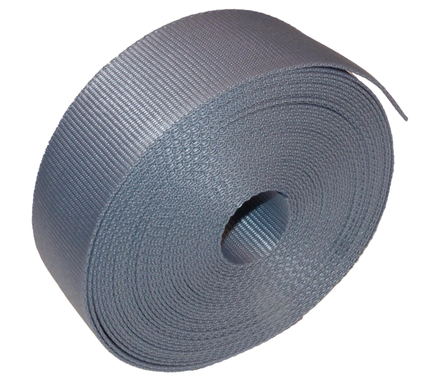Benristraps 50mm (2") Polypropylene Webbing, 10 Metre (32') Roll in grey