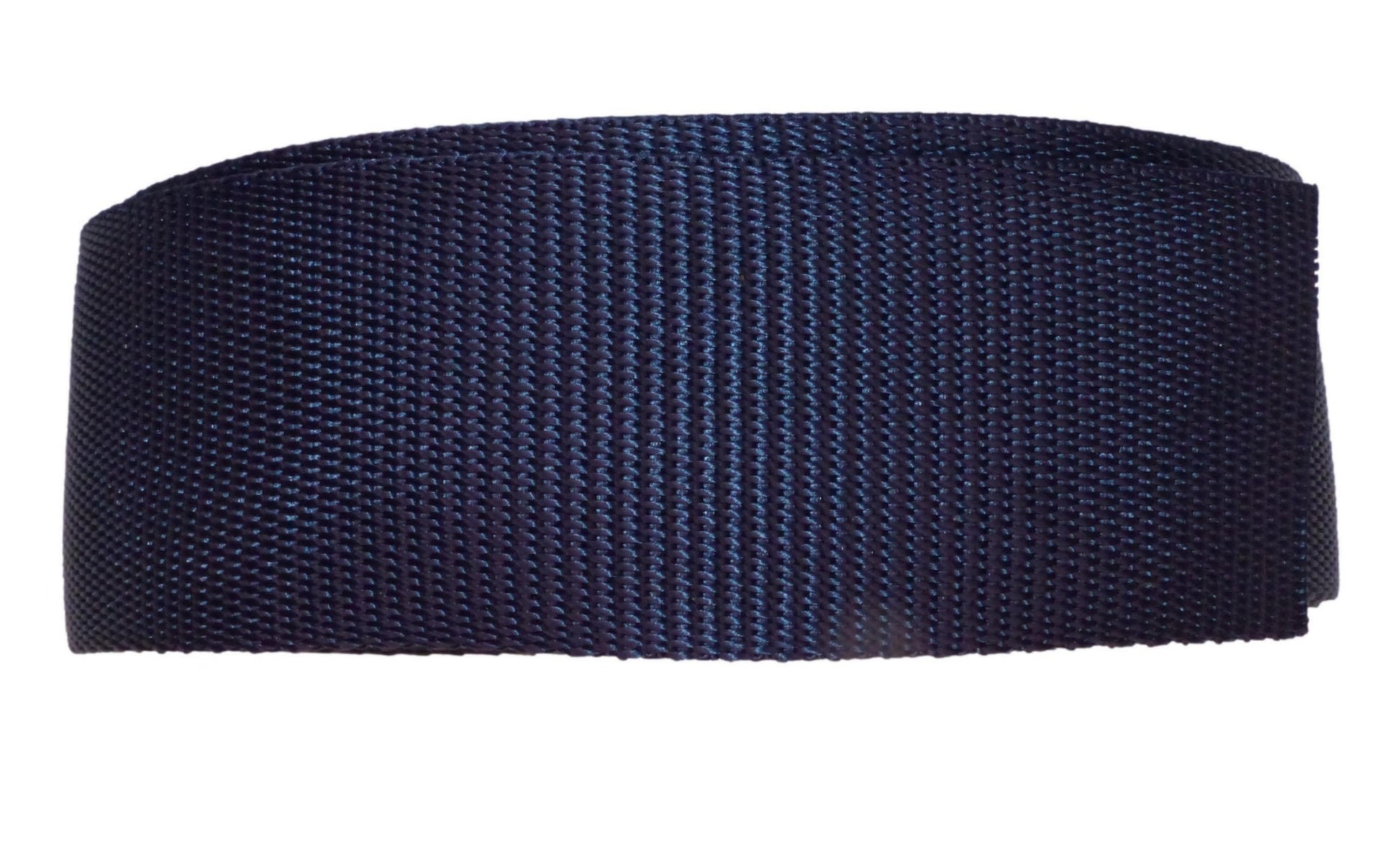 Benristraps 50mm (2") Polypropylene Webbing, 10 Metre (32') Roll in navy blue