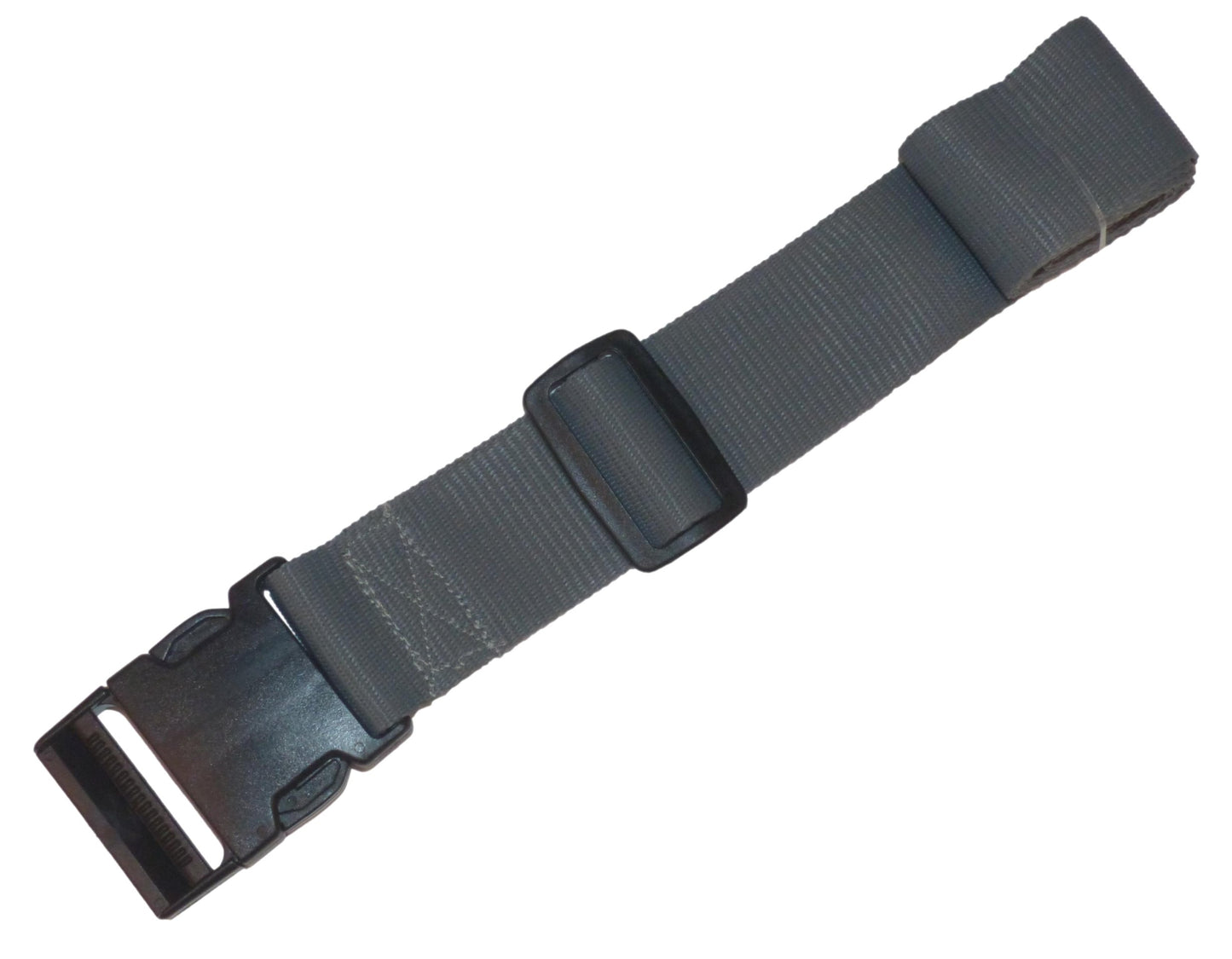 Benristraps 50mm Webbing Strap with Quick Release Buckle in grey