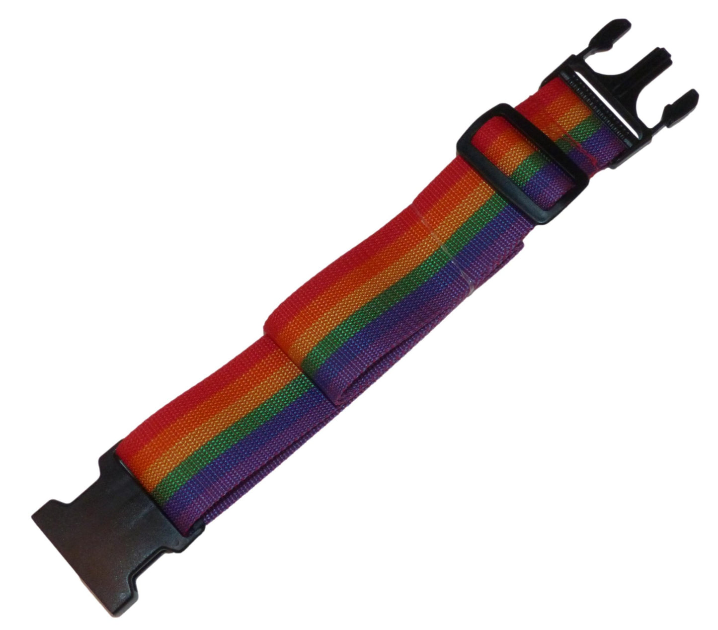 Benristraps 50mm Webbing Strap with Quick Release & Length-Adjusting Buckles in rainbow
