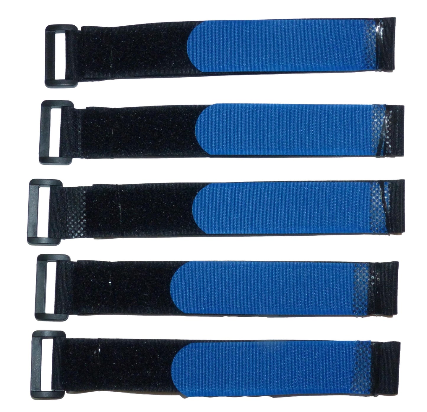 Benristraps 25mm Hook and Loop Cinch Straps (Pack of 5)