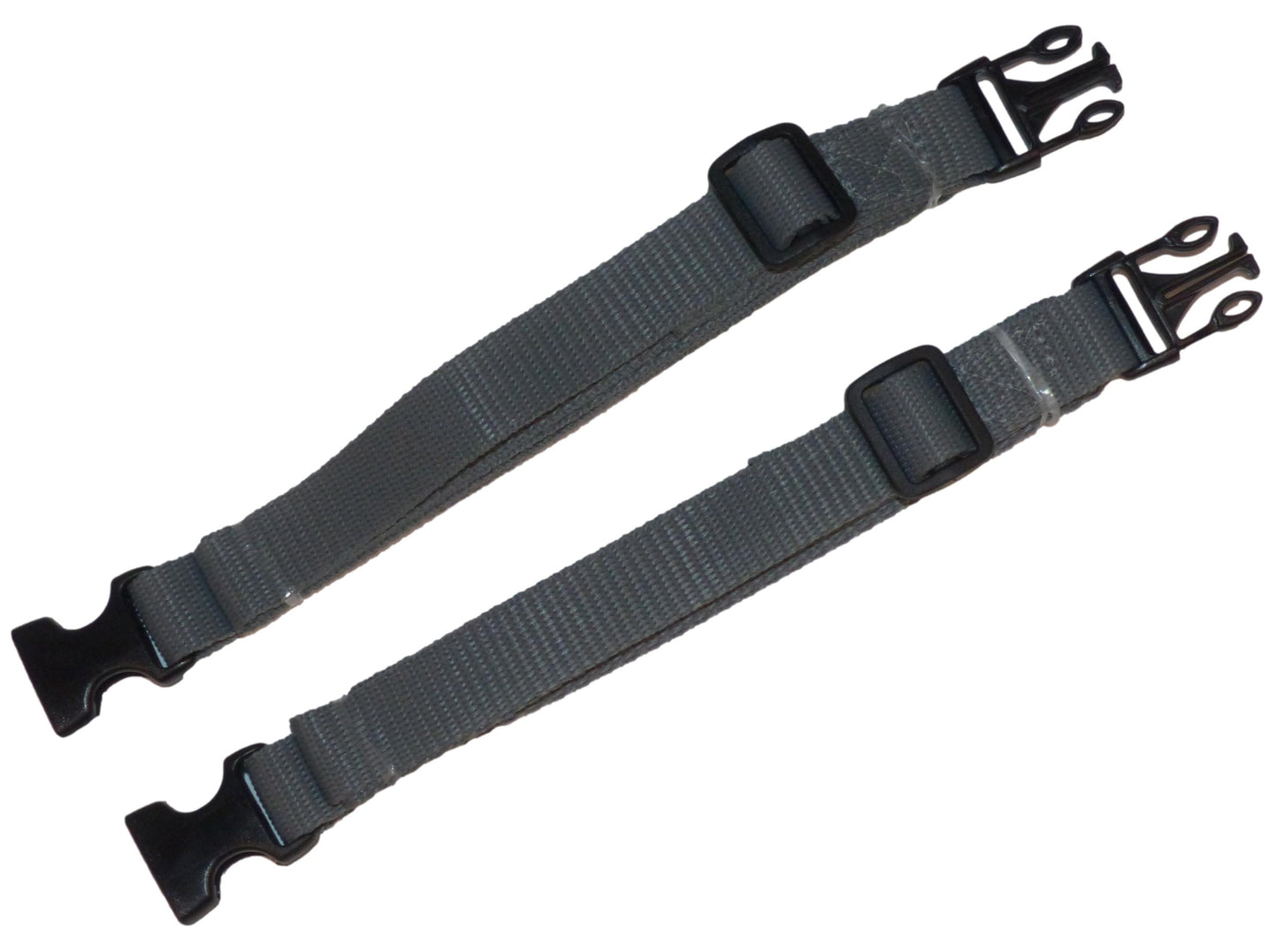 Benristraps 19mm Webbing Strap with Quick Release & Length-Adjusting Buckles (Pair)