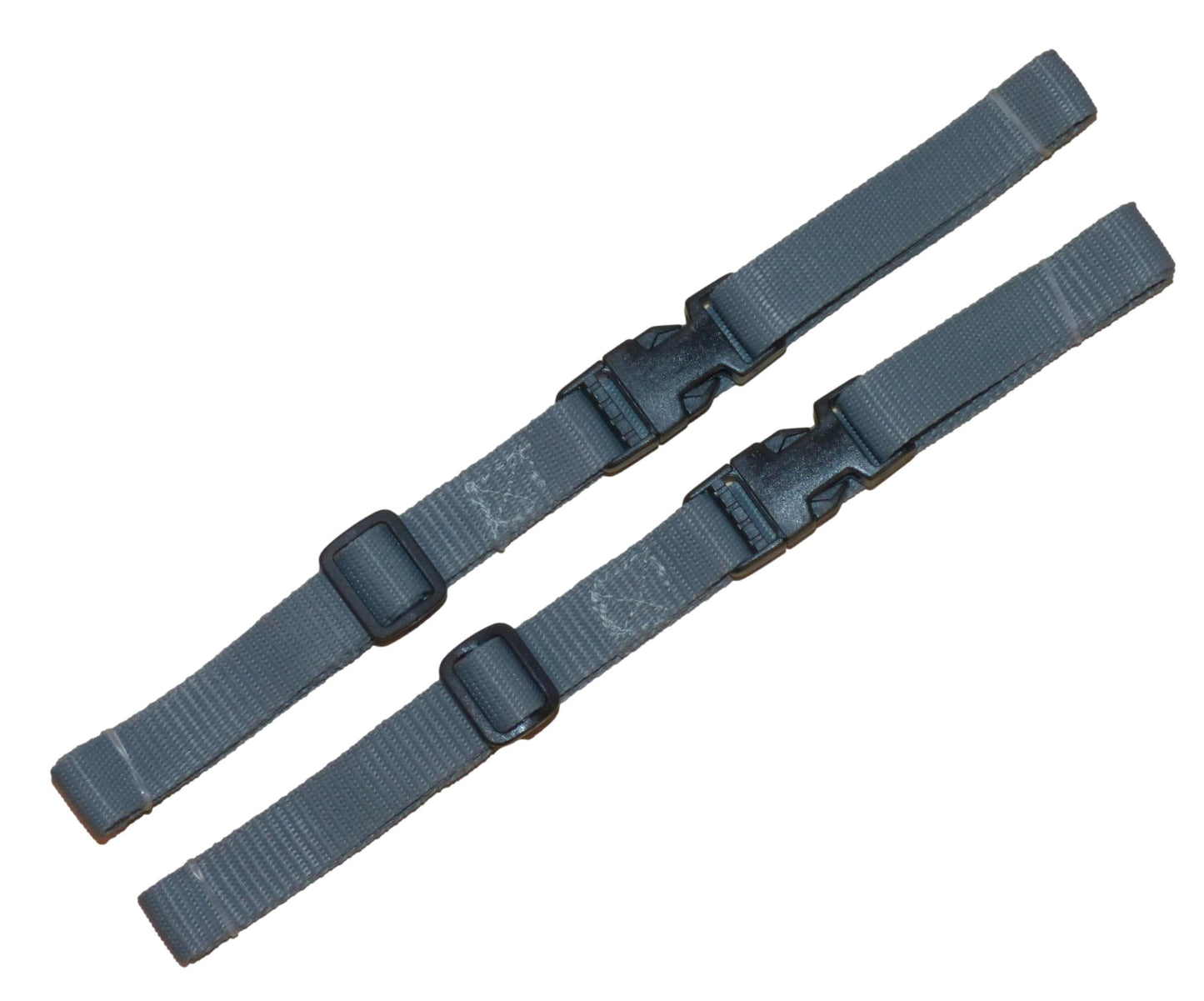 Benristraps 19mm Webbing Strap with Quick Release & Length-Adjusting Buckles (Pair)