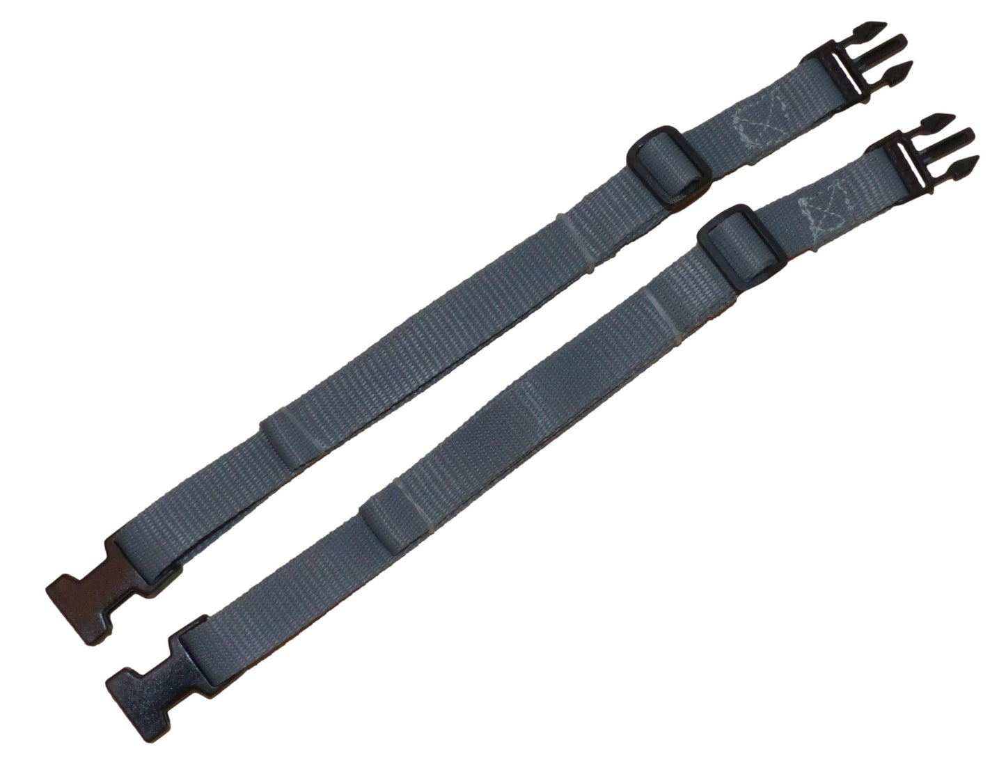Benristraps 19mm Webbing Strap with Quick Release & Length-Adjusting Buckles (Pair)