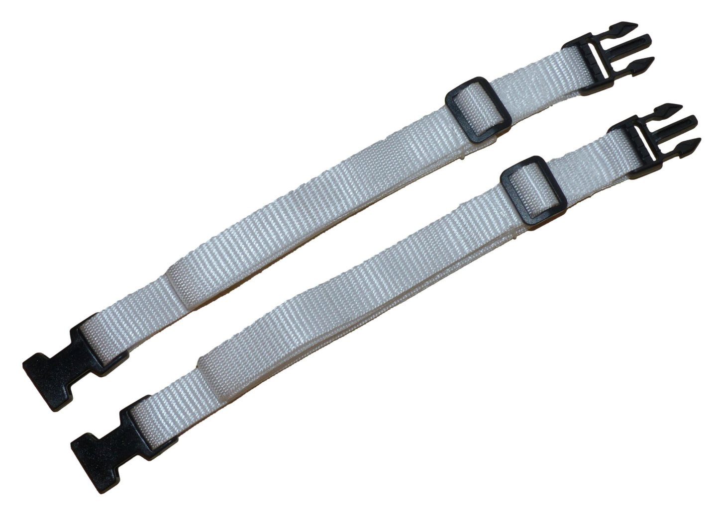 Benristraps 19mm Webbing Strap with Quick Release & Length-Adjusting Buckles (Pair)