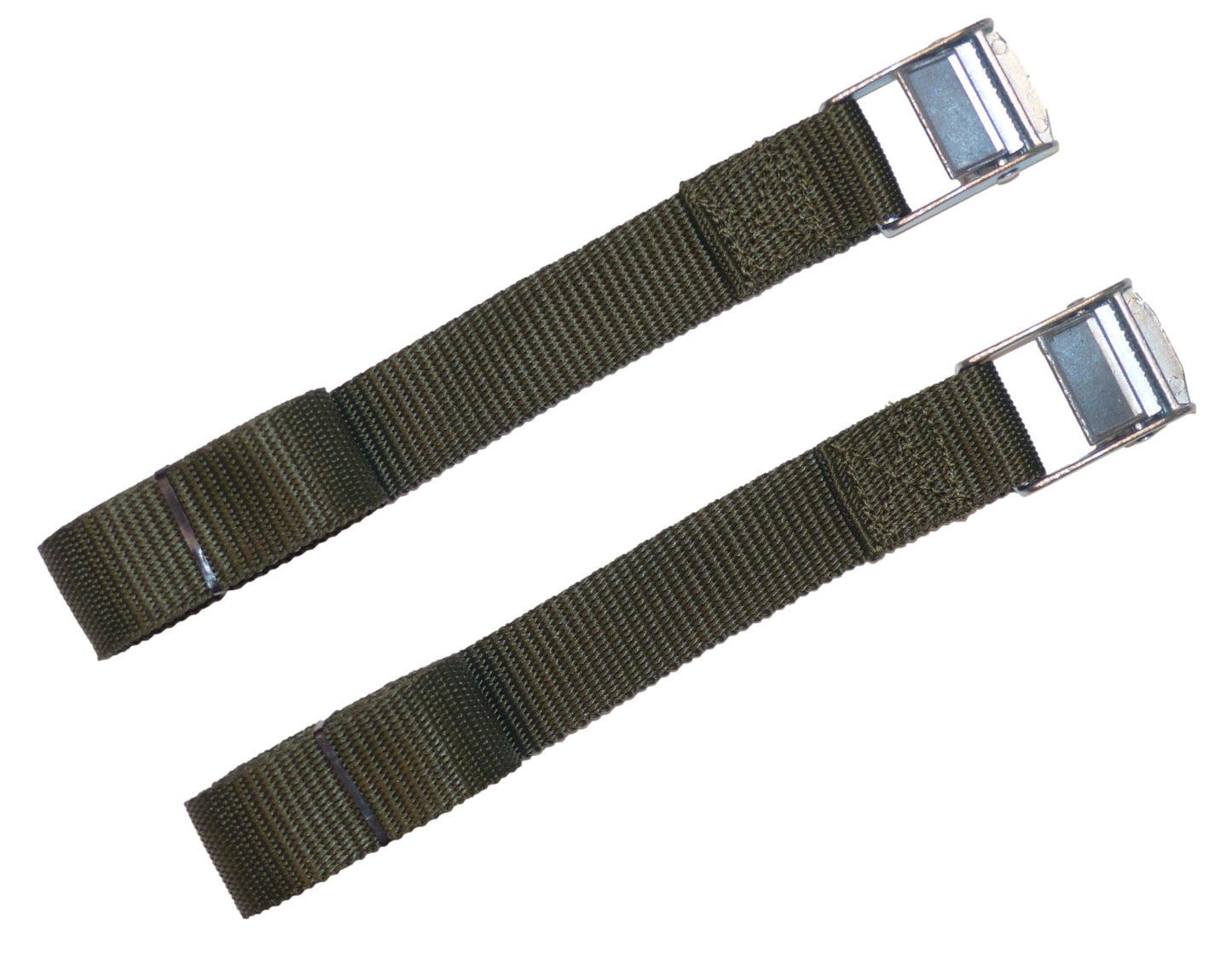 Benristraps 25mm Webbing Strap with Alloy Cam Buckle (Pair)