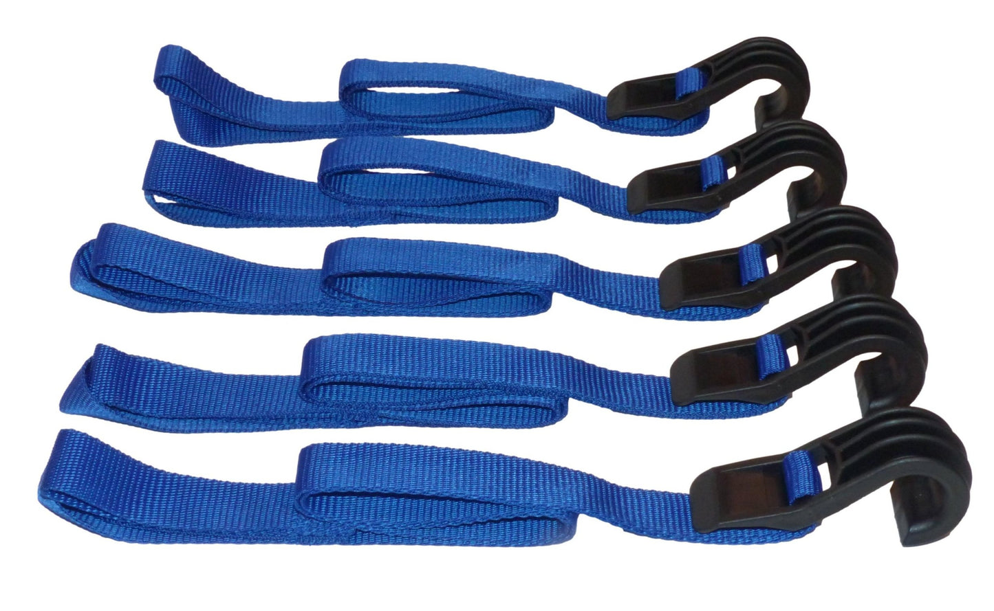 Benristraps Roll Cage, Trolley, Pallet Straps (Pack of 5) in blue