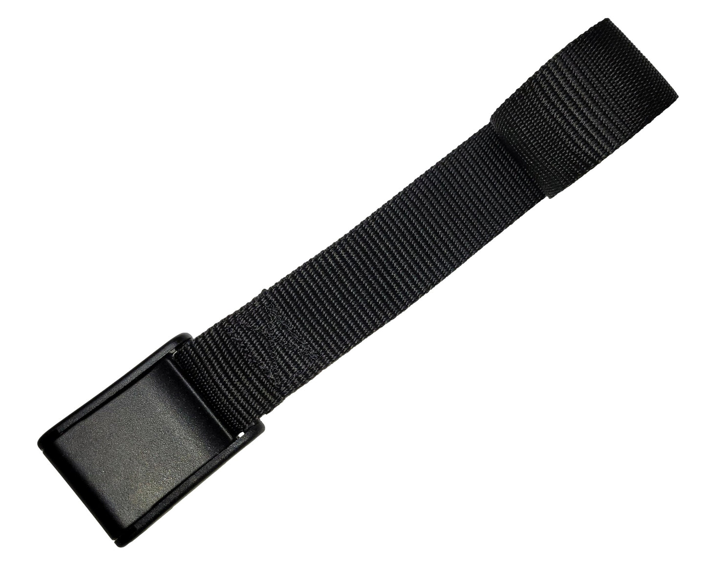 Benristraps 38mm Extra-Strong Webbing Strap with Plastic Cam Buckle for Industrial Applications in black