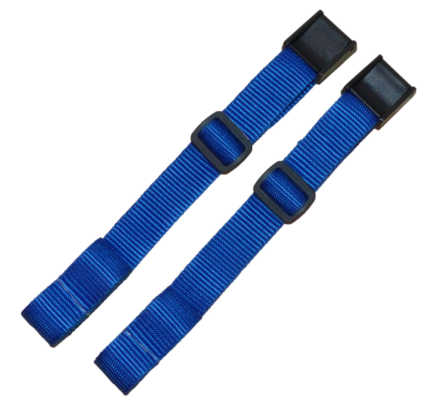 Benristraps 25mm Webbing Strap with Plastic Cam Buckle & Triglide Buckles (Pair)
