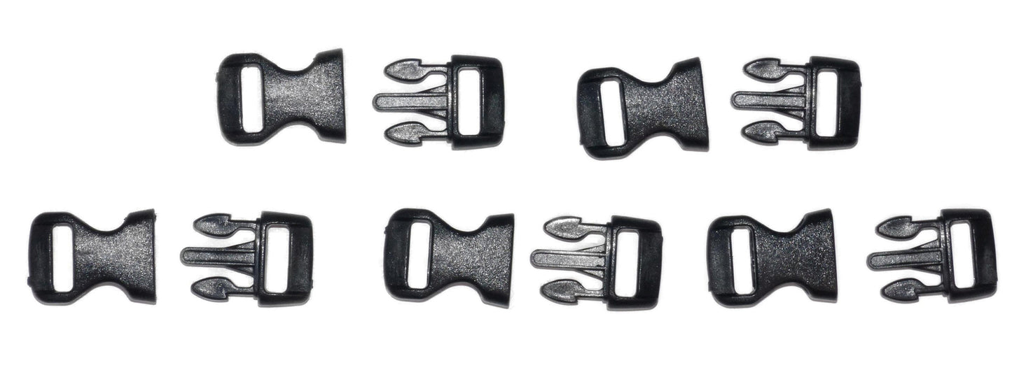 Benristraps 10mm quick release buckle (pack of 5)