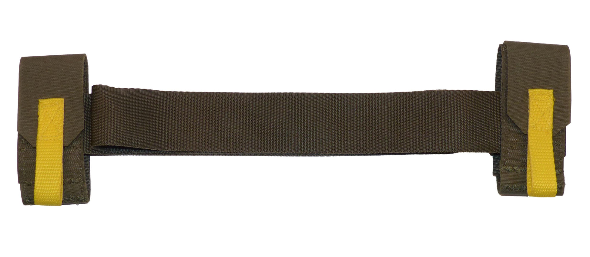 Benristraps Ski and Pole Carry Strap in green