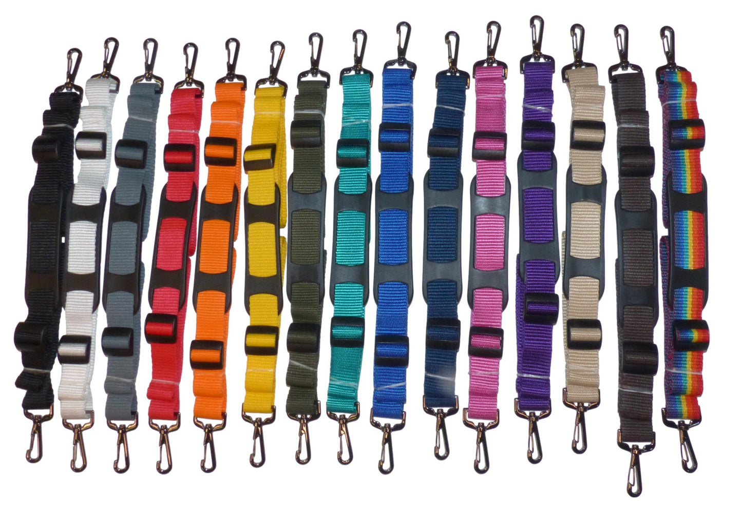 Benristraps 25mm x 150 cm Universal Replacement Bag Strap with Buckles for Laptop Cases, Shoulder Bags and Cross-Body Bags