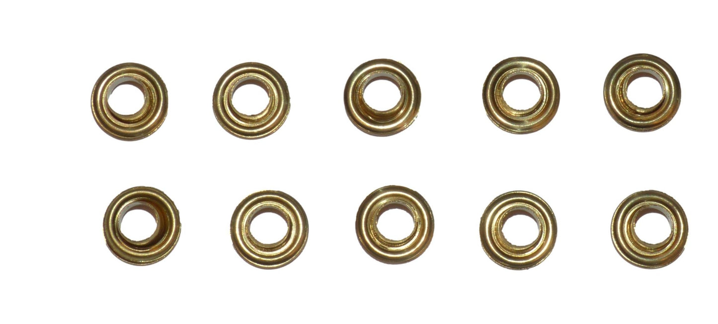 4mm brass eyelet (pack of ten)