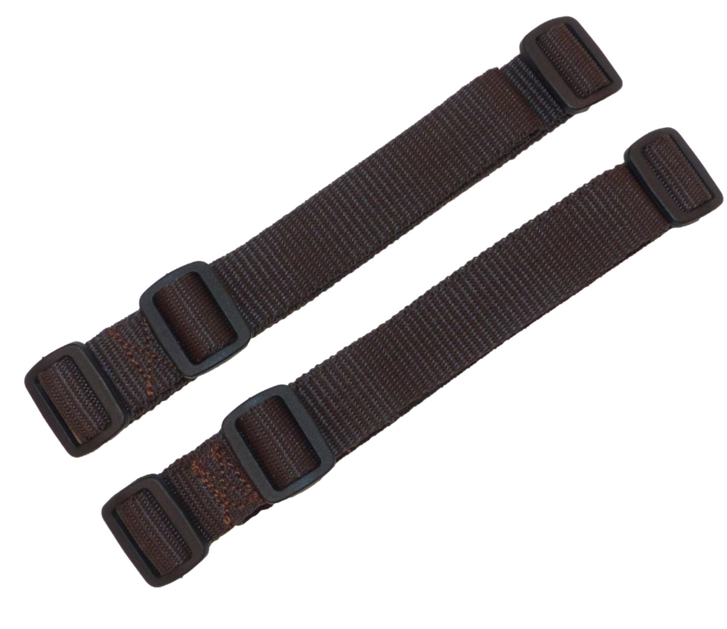 Benristraps 25mm Webbing Straps with Triglides, 1 Metre in brown