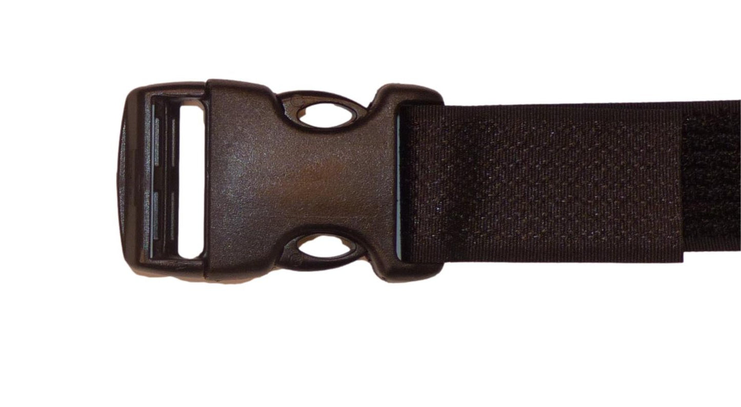 Benristraps 25mm Hook and Loop Together Strap Set with Tape, Buckles and Clips