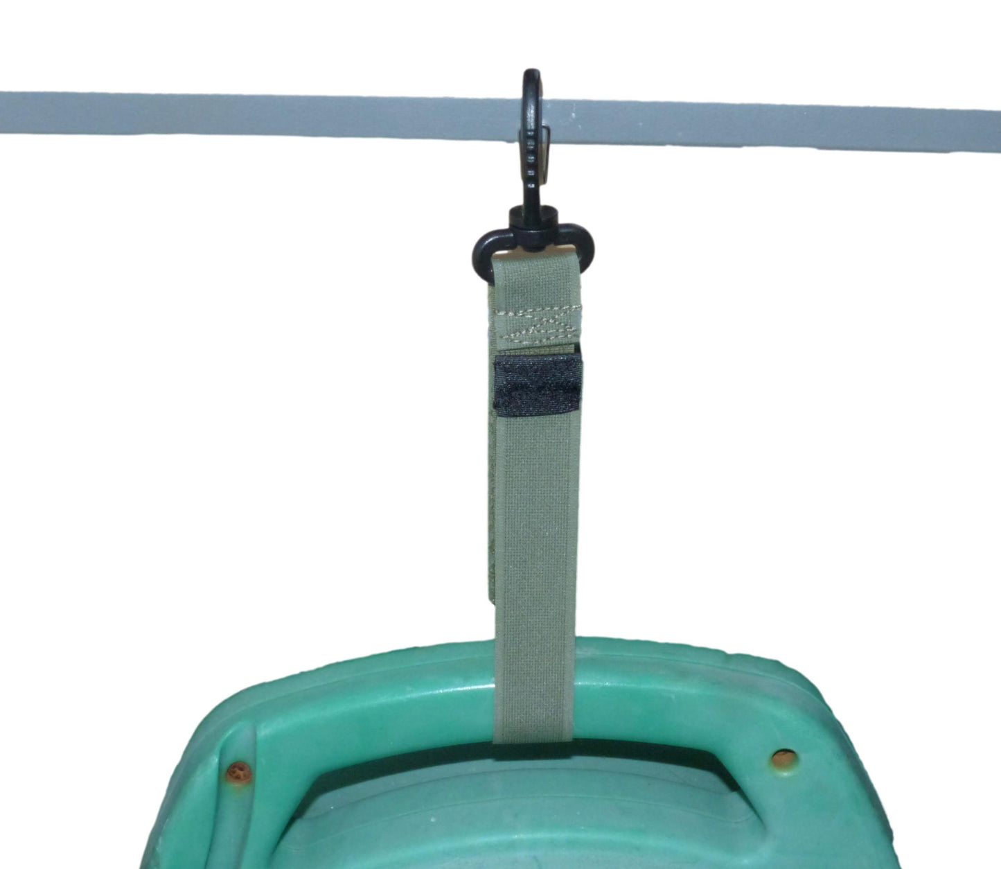25mm Hook & Loop Hanging Strap with Snap Buckle (Pair)