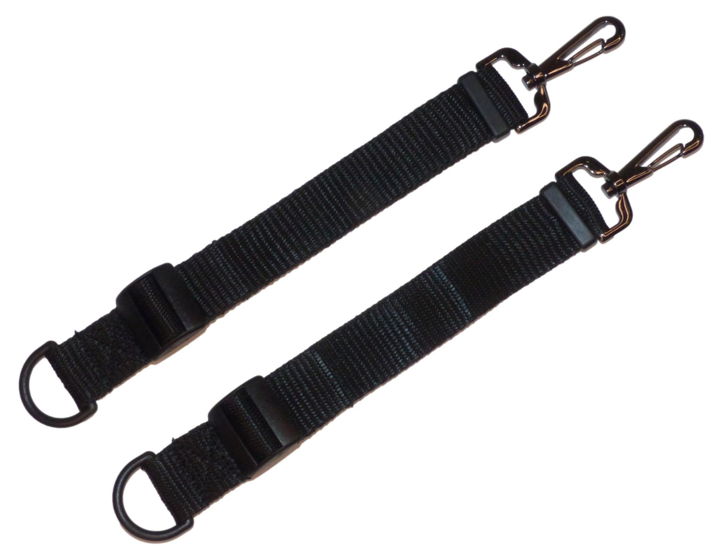 25mm Bag Strap Extender Strap to Make Bag Straps Longer and Adjustable in black