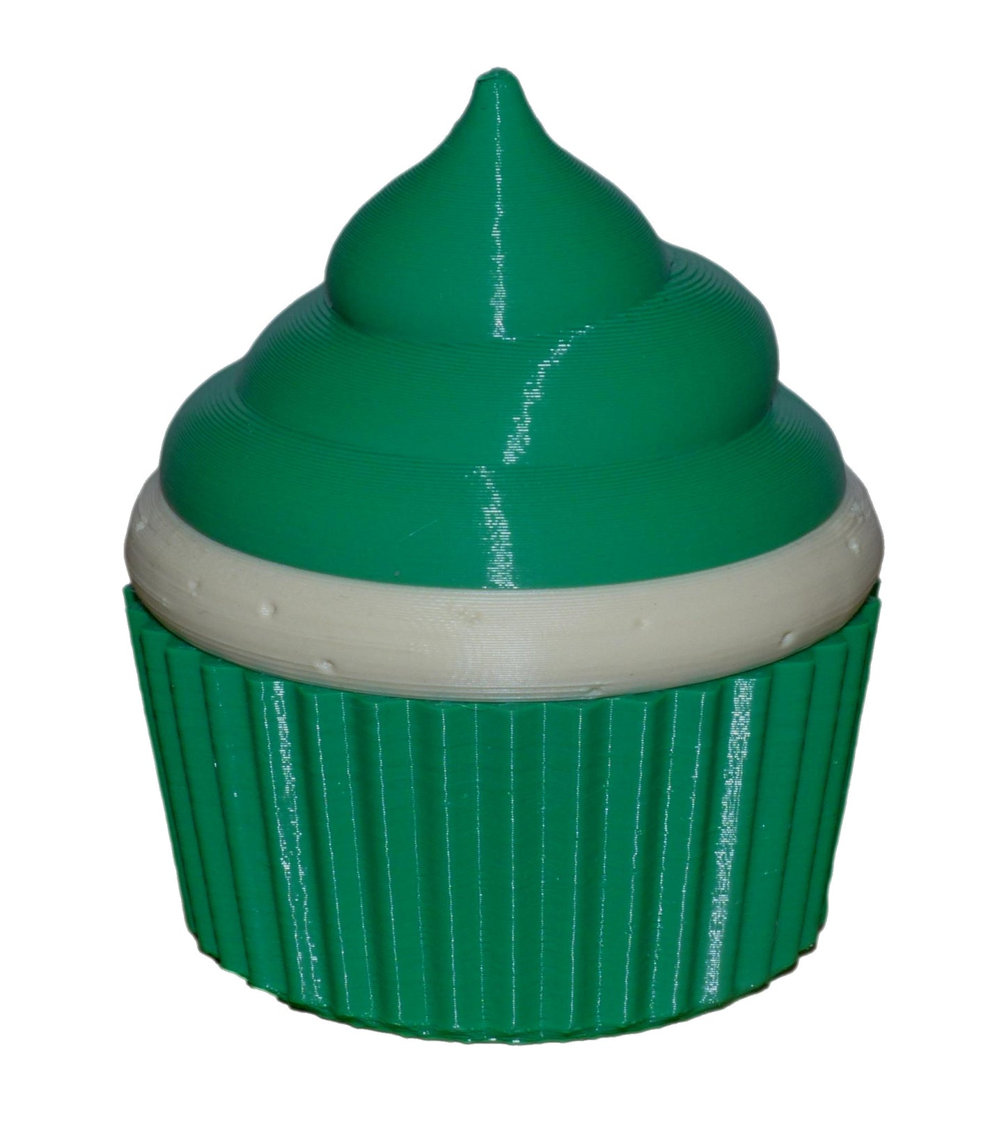 Cupcake-shaped Gift Box with Screw-On Top for Gifts and Decoration