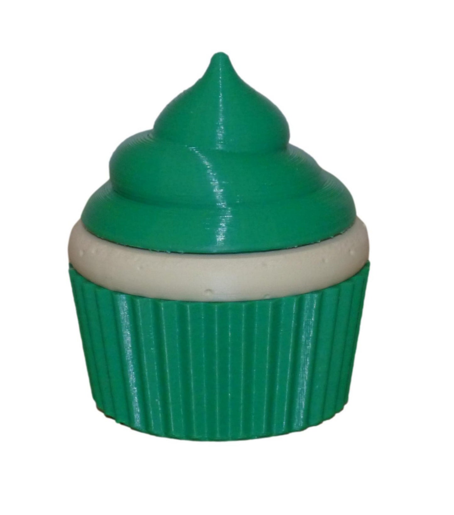 Cupcake-shaped Gift Box with Screw-On Top for Gifts and Decoration