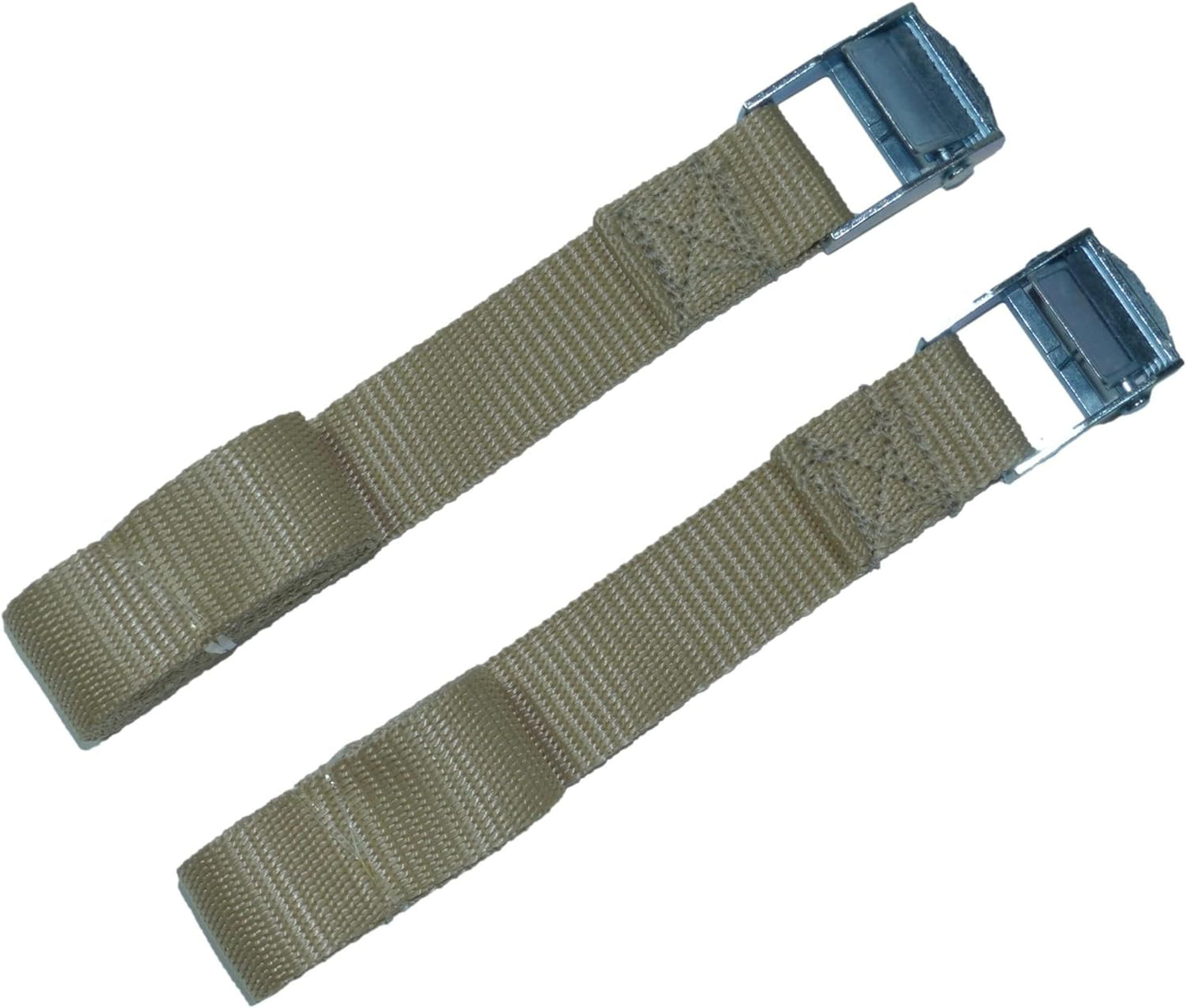 Benristraps 25mm Webbing Strap with Alloy Cam Buckle (Pair)