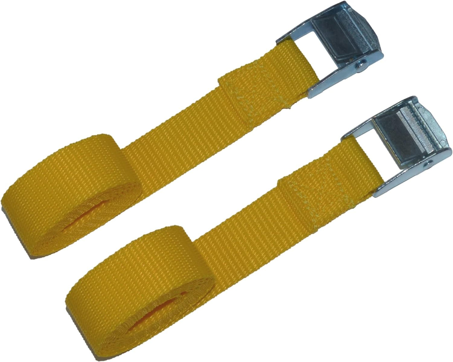 Benristraps 25mm Webbing Strap with Alloy Cam Buckle (Pair)