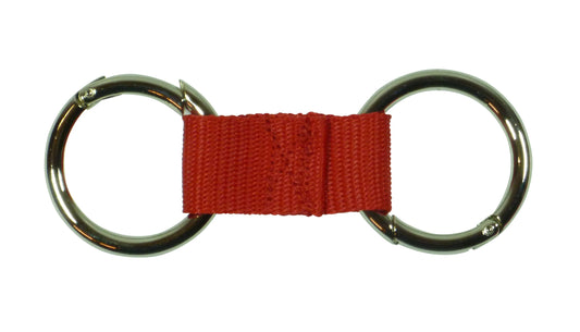 O Ring to O Ring Strap in Red
