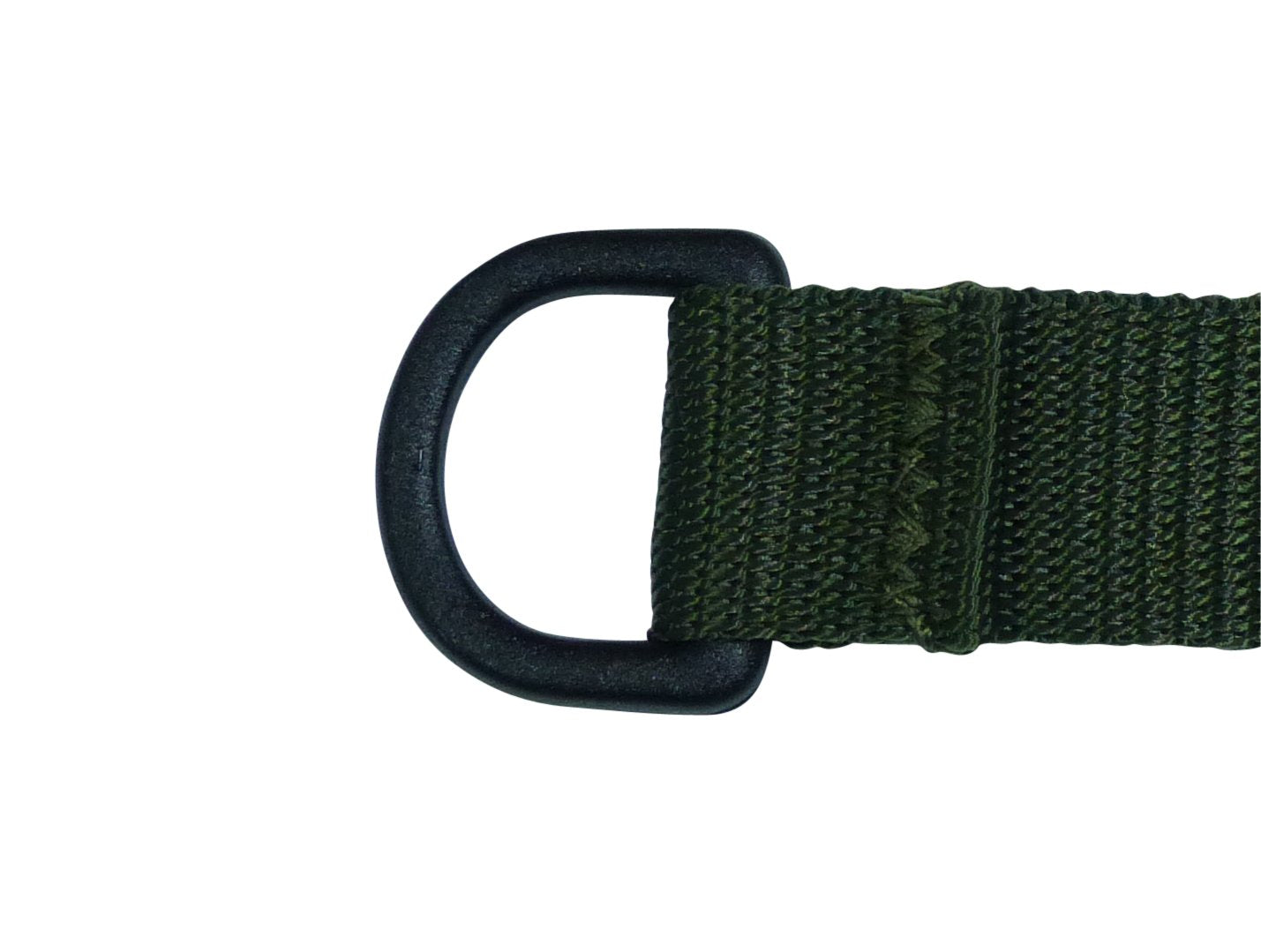 Benristraps 25mm Black Plastic D Ring on webbing