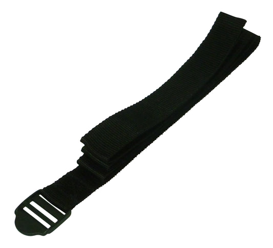 Benristraps 38mm Webbing Strap with Ladderlock Buckle in black