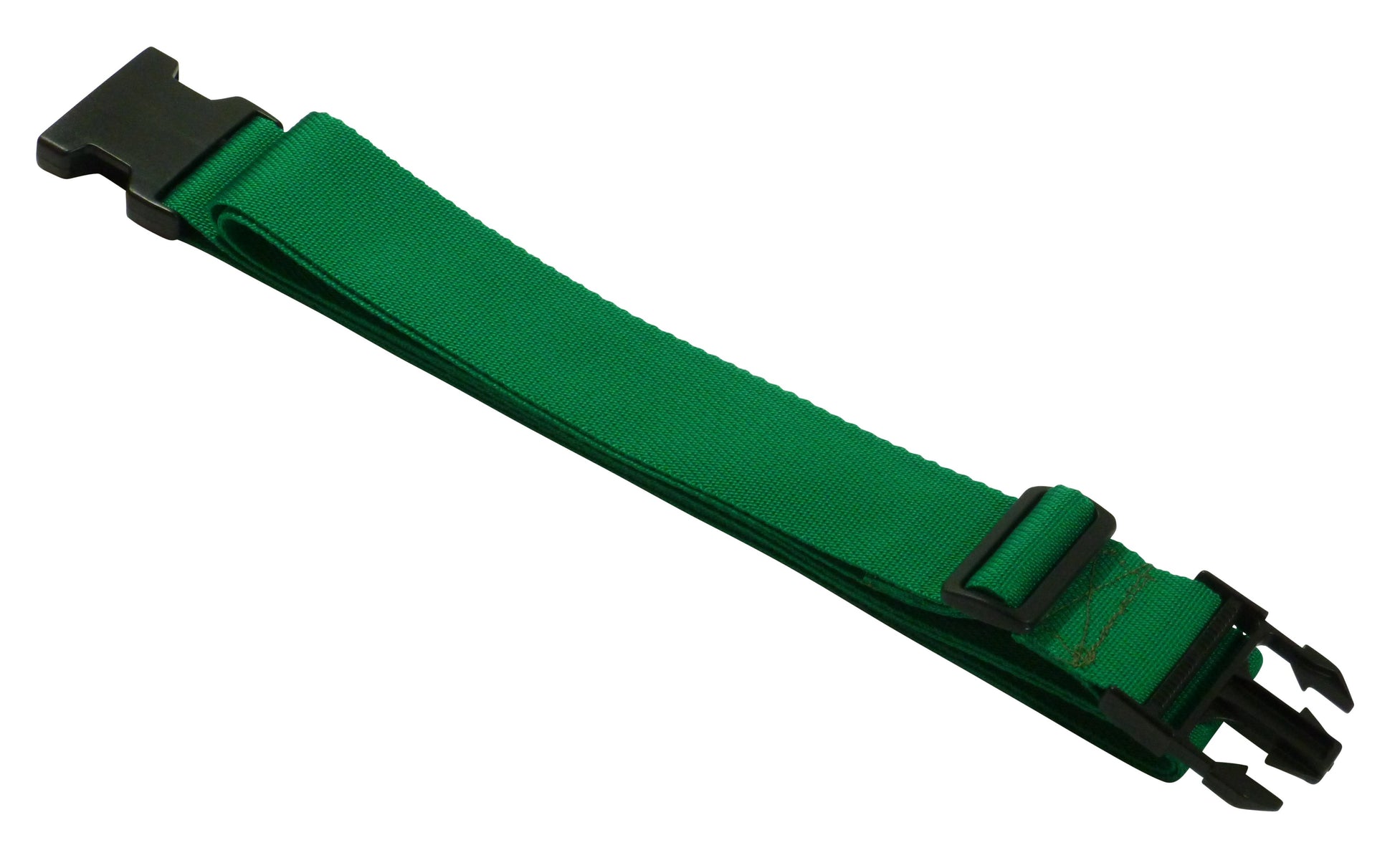 Benristraps 50mm Webbing Strap with Quick Release & Length-Adjusting Buckles in emerald