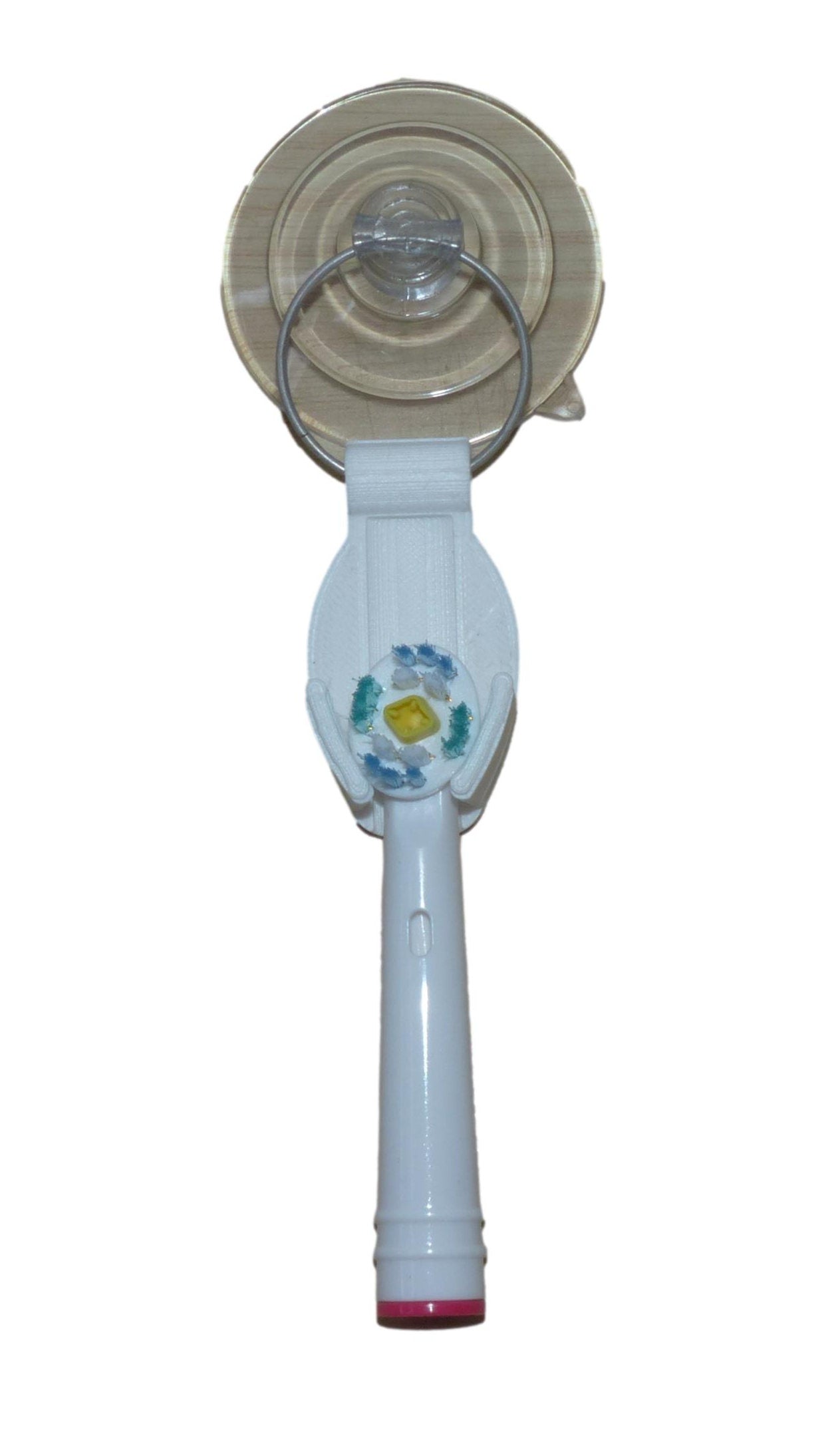 Wall, Tile, Mirror Mounting Toothbrush Holder with Suction Cup