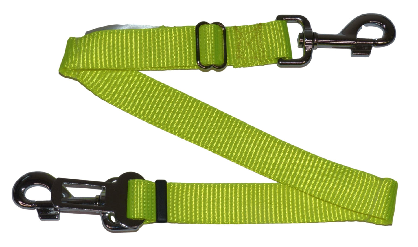 Benristraps Adjustable Cat & Dog Pet Safety Strap for Vehicles in yellow