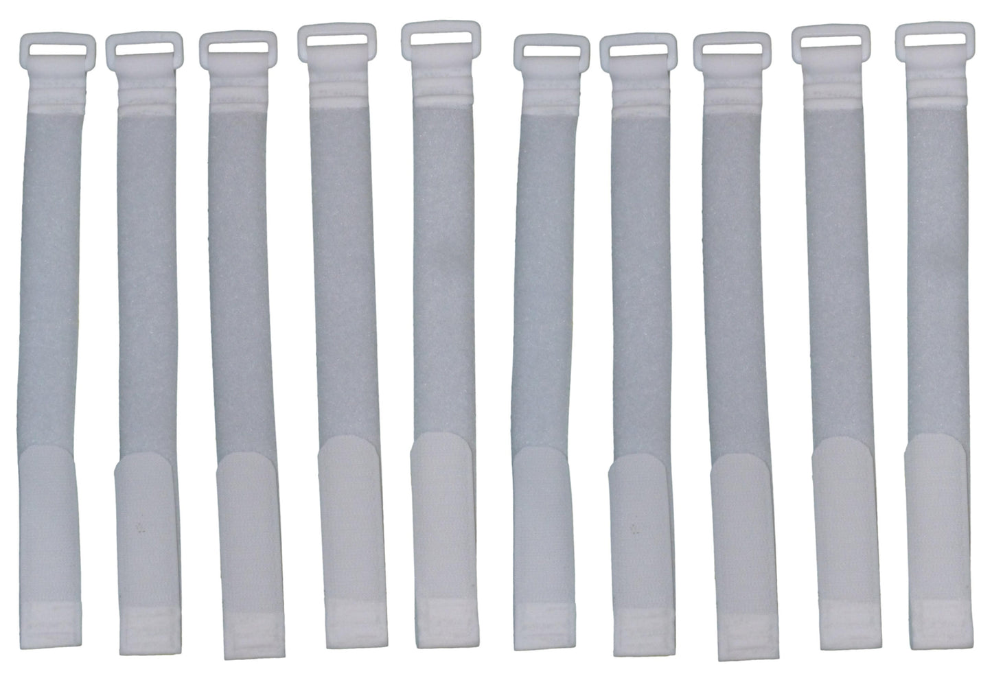 Benristraps 25mm Hook and Loop Cinch Straps (Pack of 10)
