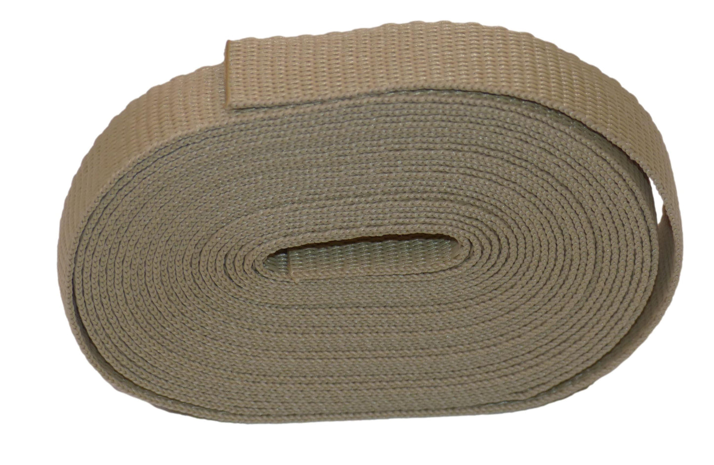 19mm polypropylene webbing in beige (2)