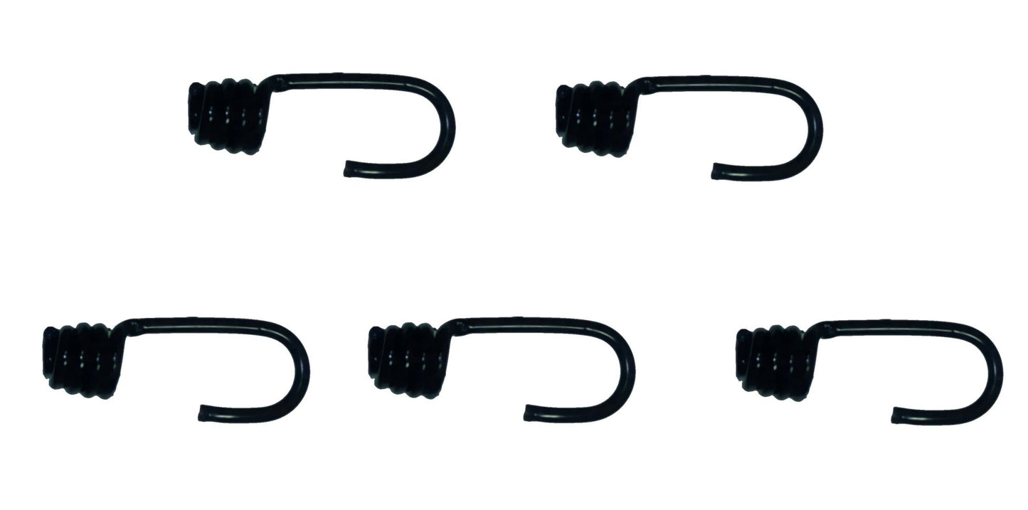 Benristraps 6mm wire elastic shock cord hook (pack of 5)