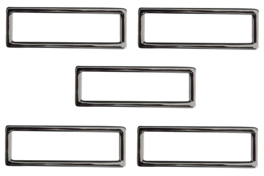 Benristraps 50mm alloy metal square or rectangular ring (pack of 5)