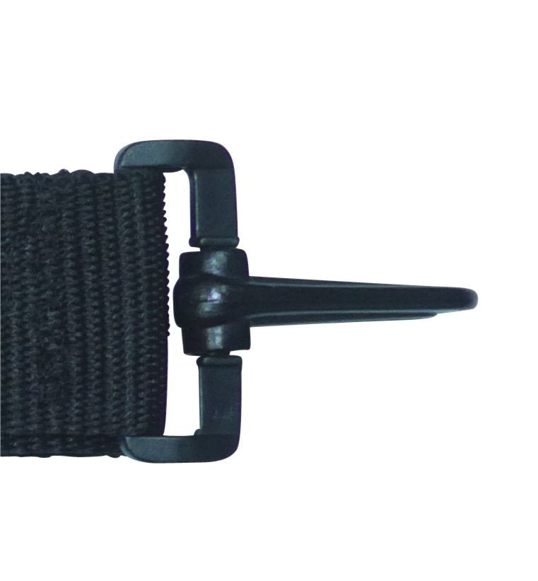 Benristraps 40mm plastic swivel snap hook on webbing