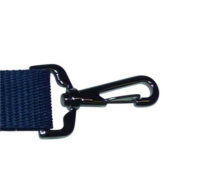 Benristraps 25mm alloy gunmetal-coloured snap hook (2)