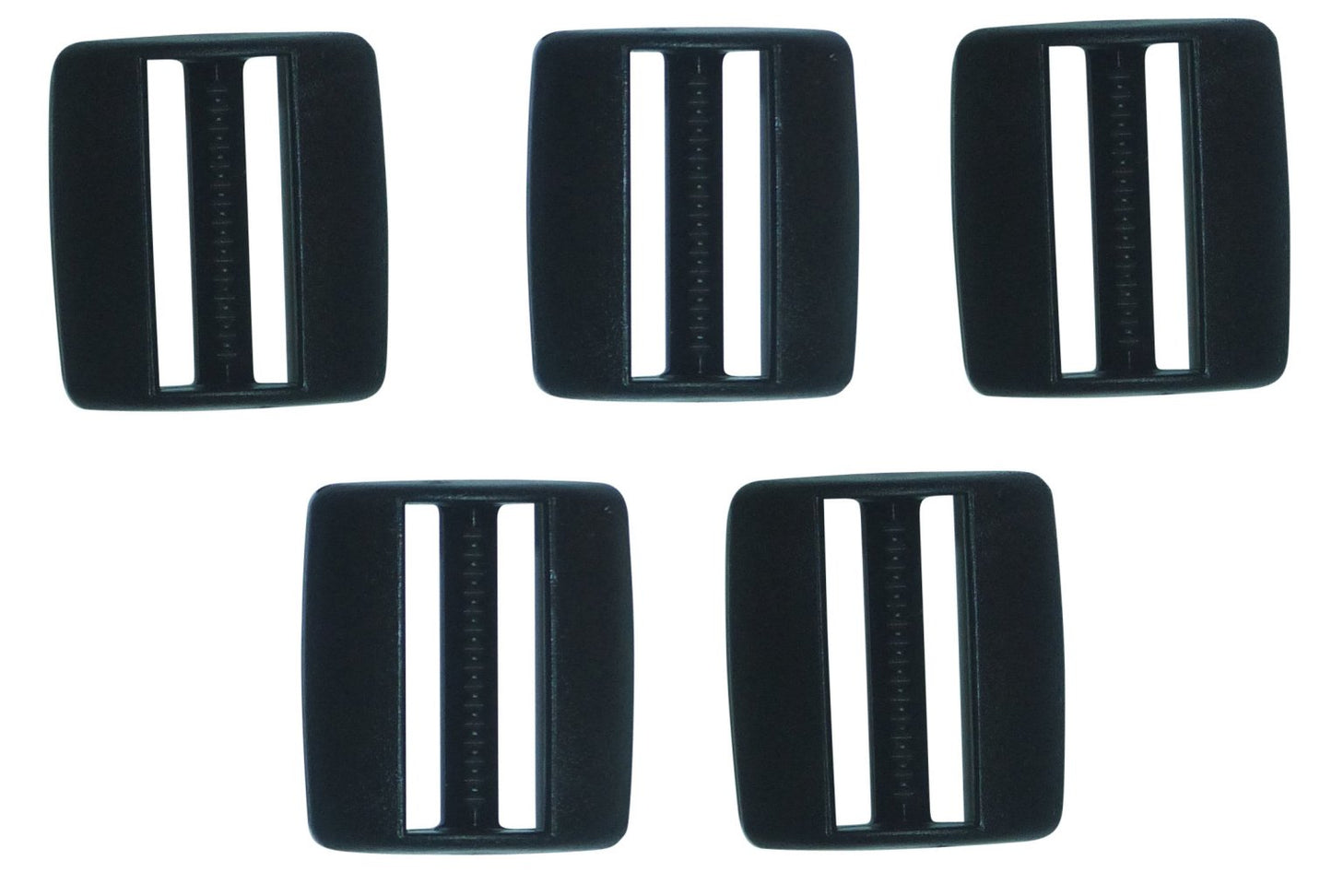 Benristraps 25mm Modern-Styled Plastic Triglide (Pack of 5)